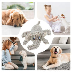 Pet Squeaky Sound Toy Tough Soothing Chew Toy for Busy Dogs Pet Supplies for Interactive Playing of Small to Medium Breeds