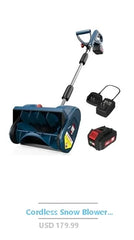 18-Inch 13.5-Amp Corded Electric Snow Blower Efficient Snow Removal Machine 700 lbs/min Comparable to Gas-Powered Thrower 30'