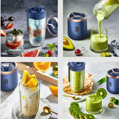 Portable Juicer Blender   Fruit Juicer USB Charging Lemon Orange Fruit Juicing Cup Smoothie Blender Machine