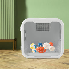 18.5" Pet Dryer Box Pet Grooming Hair Dryer Pet Force Dryer  Sterilization Adjustable Wind and Temperature Anti-false Touch Lock