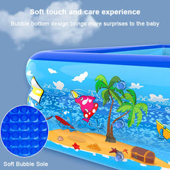 Inflatable Swimming Pool Large Family Pools 120cm Rectangle Framed Children Swimming Pool Summer Outdoor Kids Baby Bathtub Toys