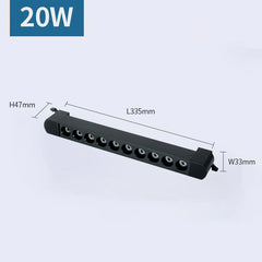Track Light LED Ceiling Lamp 220V 10W 20W 30W Spot Led Track Rail Lighting Fixture Spotlight Clothing Shop Rail Ceiling Light