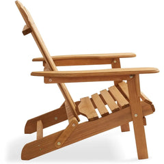 Folding Adirondack Chair, Set of 2 Cedar Wood Outdoor Fire Pit Lounge Chairs for Patio, Deck, Yard, Lawn and Garden Seating, Pa