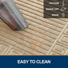 Front Door Mat Outdoor Entrance, Heavy Duty Sturdy Rubber Doormat, Stain and Fade Resistant, Easy To Clean, Low Profile