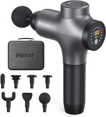 Mebak 3 Massage Gun, Professional Muscle Percussion Massage Gun,Portable Massager Gun for Shoulder Leg Back Body Pain Relief