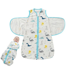 Adjustable Wearable Blanket Pure Cotton Swaddling Sleeping Bag Comfortable Sleeping Bag Cotton Sleeping Bag Kids For Comfortable