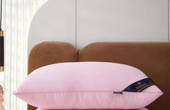 Sleeping Pillows for bedroom Double Top Bed Stuffed Hotel Five-star Soft Orthopedic Pillow 48x74cm Solid Color Extension Cushion