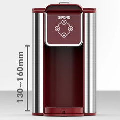 SIFENE Single Serve Coffee Machine, 3-in-1 Pod Coffee Maker for K-Pod Capsule, Ground Coffee, and Leaf Tea with 6-10 oz Cup Size
