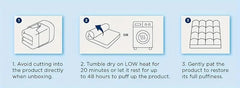 Mattress Pad Pillow Top Quilted Fitted Mattress Cover Mattress Protector Stretches Up 8-21" Deep Pocket Breathable & Cooling
