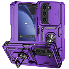 For Samsung Galaxy Z Fold 6 5 4 Phone Cases with Slide Lens Protective Cover Shockproof Camera Protector Case for Z Fold 6 5 4
