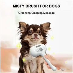 Dog Brush For Grooming Cat Detangling Shedding Comb Pet Spray Hair Removal Comb For Small Medium Animlas