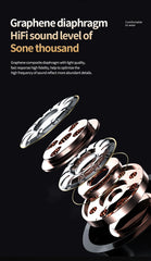 NES TWS Wireless Bluetooth Earphones Sport Stereo Headphones HiFi Music Earbuds With Built-in Microphone HD Call Gaming Headset