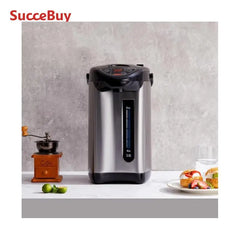SucceBuy Hot Water Dispenser Adjustable 4 Temperatures Water Boiler and Warmer 304 Stainless Steel Countertop Water Heater 3-Way