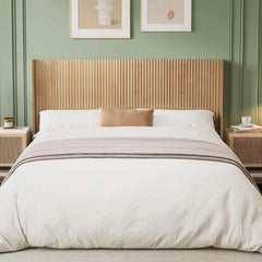 Wood Headboard Size, " Wide Wooden Headboard Queen Headboard Only, Modern Farmhouse Headboards Size, Wall Mounte