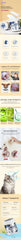 Mioszzi Pet Ear Cleaning Finger Wipes for Dogs & Cats,Safe & Hygienic Pet Grooming Essentials,50pcs