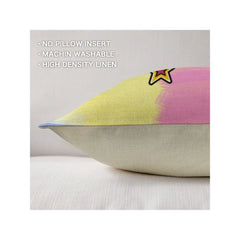 Funny Labubu Throw Pillow Cover, The Monsters Decorative Square Pillowcase Throw Cushion Case for Bedroom,Living Room,18x18 Inch