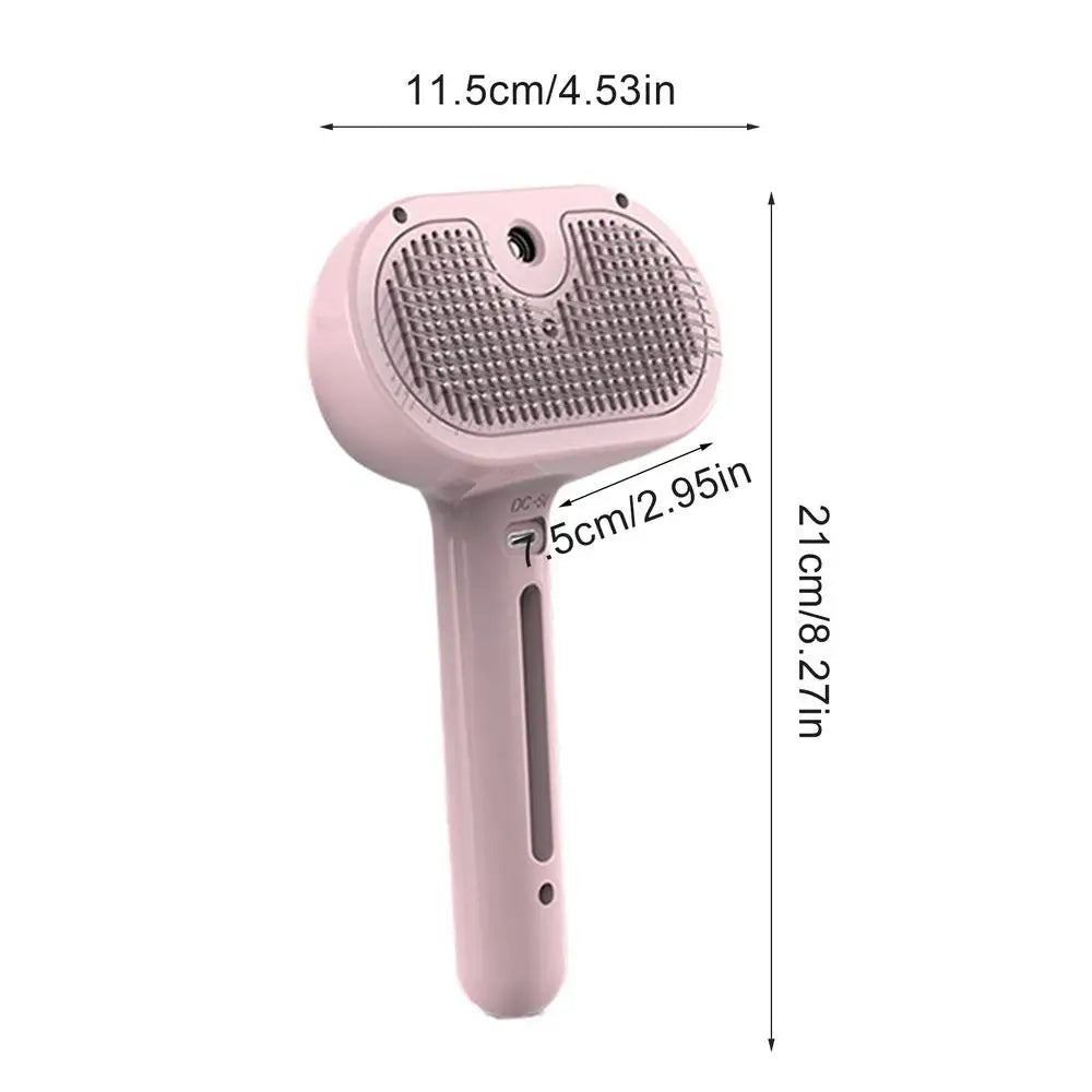 Dog Brush For Grooming Cat Detangling Shedding Comb Pet Spray Hair Removal Comb For Small Medium Animlas
