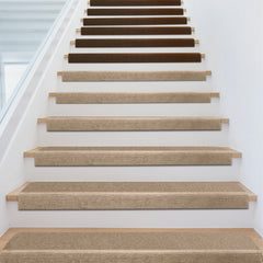 Carpet Stair Treads 13PCS Non-Slip Stair Treads Carpet Steps Indoor Stair Protection Covers Rug Padsfor Children Elderly Pet