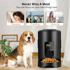 2L Cat Automatic Feeder Tuya APP Pet Feeder 5V USB Smart Dispenser Suitable For Small Medium-Sized Cats Dogs Automatic Feeder