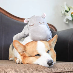 Pet Toy Dogs Plush Toy Comfortable Behavioral Training Aid Toy Heart Beat  Heating Soothing Plush Doll Sleep For Smart Cats Play