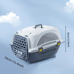 Pet Air carrier Cat cage Go out Carry a portable dog carrier portable travel dog plane check