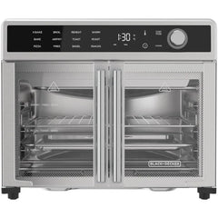 BLACK+DECKER Crisp 'N Bake Air Fryer Toaster Oven Combo, 12 in 1 Countertop Convection Oven Cooks Food Fast, Fits a Whole Pizza