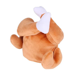 Pet Cat Plush Hat Adjustable Size Dress Up Chicken Leg Headdress Birthday Gifts For Halloween Christmas Party Pet Supplies