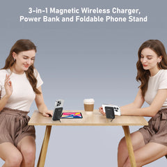 10000mAh Wireless Power Bank Magnetic PD20W Portable External Battery Fast Charging for Magsafe For iPhone 15 14 13 12 11 Xiaomi