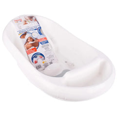 Ages 0+ Months, Unisex  Newborn to Toddler White 3-in-1 Rigid Baby Bathtub with Sling,new