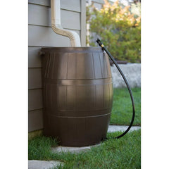 Raincatcher, Flat-Back Rain Barrel with Spigots