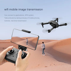 2024 New XT6 Mini Drone 4K 1080P HD Camera WiFi Fpv Air Pressure Altitude Hold Foldable Quadcopter RC Dron Kid Toy Boys GIfts