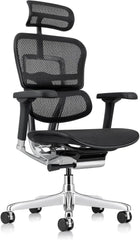 Eurotech Me7Erg Gen2 High Back Mesh Office Chair With Tilt Tension Control, Tilt Lock, Back Angle, Back Height, Synchro Tilt,