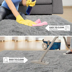Extra Large Area Rugs for Living Room Big Thick Plush Non-Skid Shag Carpet,Soft Shaggy Rugs for Bedroom Indoor Modern Home Decor