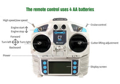 Customized New Design Remote Control Robot Lawn Mower Multi Purpose Rc Lawn Mower For Farmer