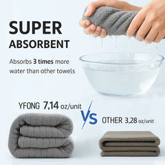 4pcs/Set Hotel cotton towels Bamboo Fiber Towels Sets Home Bath Towels Adults Face Towel Thick Absorbent Luxury Bathroom Towels