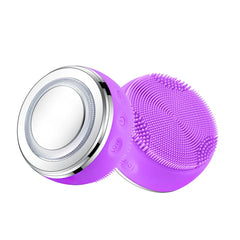 DIOZO Electric Face Cleansing Brush Pore Cleaner 2-in-1 Skin Care Cleanser Waterproof Silic Beauty Massager Tool Face Wash Brush