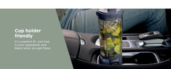 Ninja BC151NV Blast Portable Blender, Cordless, 18oz. Vessel, Personal Blender-for Shakes & Smoothies Leakproof-Lid & Sip Spout