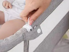 Baby Bassinet, Rocking Bassinet for Baby, 3 in 1 Bassinets Bedside Sleeper with Musical Toys, Bedside Bassinet for Baby