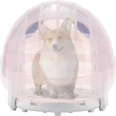 Foldable Smart Pet Dryer Box, Automatic Pet Dryer Small Dog Drying Box with 8 Fan 4 Speed, Cat Hair Blow 360° Ultra Quiet