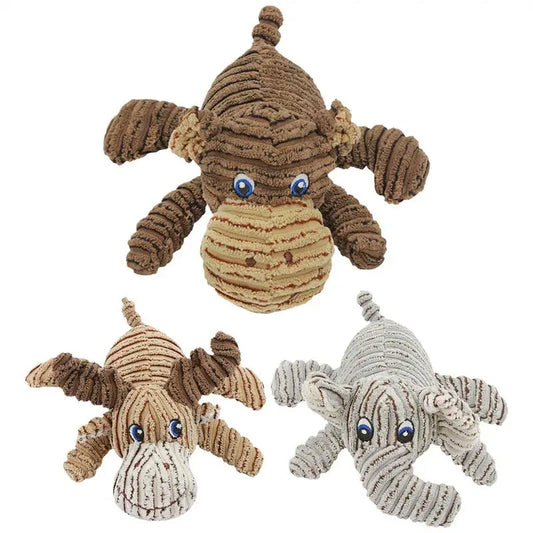Pet Squeaky Sound Toy Tough Soothing Chew Toy for Busy Dogs Pet Supplies for Interactive Playing of Small to Medium Breeds
