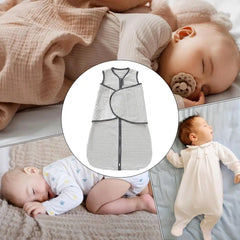 Adjustable Wearable Blanket Pure Cotton Swaddling Sleeping Bag Comfortable Sleeping Bag Cotton Sleeping Bag Kids For Comfortable