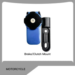 Motorcycle Handlebar Clamp Stem Fork Mount PRO Holder Phone Mount Vibration Dampener MAG Universal Adaptors Wireless Charger