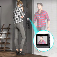 Outdoor Wireless Doorbell Phone Video Eye Doorbells Digital Door Peephole Security Protector With LED Night Vision Smart Home