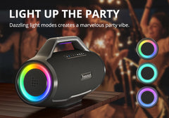 Tronsmart Bang Max Bluetooth Speaker 130W Speaker with 3 Way Sound System, Sync Up 100+ Speakers, APP Control, Guitar/Mic Input