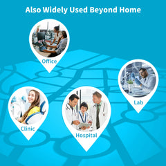 SucceBuy 4L Water Distiller Purifier Filter 1L/H Distilling Speed Dispenser Drinking Bottle Softener Touch Screen Home Appliance