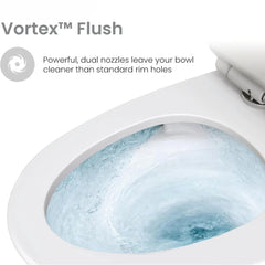 Tropez One Piece Elongated Toilet (Side Flush)