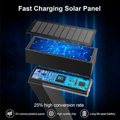 4/6 Pack Bright Solar Outdoor Lights Pathway, 12 Hrs Solar Garden Lights, Auto On/Off for Outside Landscape Path Yard Walkway