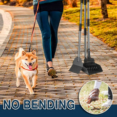 Convenient and Efficient Pet Waste Removal Set for Small, Medium, and Large Dogs - Ultimate Ease with Effortless Cleaning - Dura