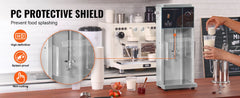 SucceBuy Ice Cream Blender High-Speed Ice Cream Maker Mixer Machine Stepless Speed Adjustment Stainless Steel Ice Cream Shaker
