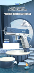 New Water Gun Electric M416 Pistol Shooting Toy Full Automatic Summer Beach Outdoor Fun Toy For Children Boys Girls Adults Gift